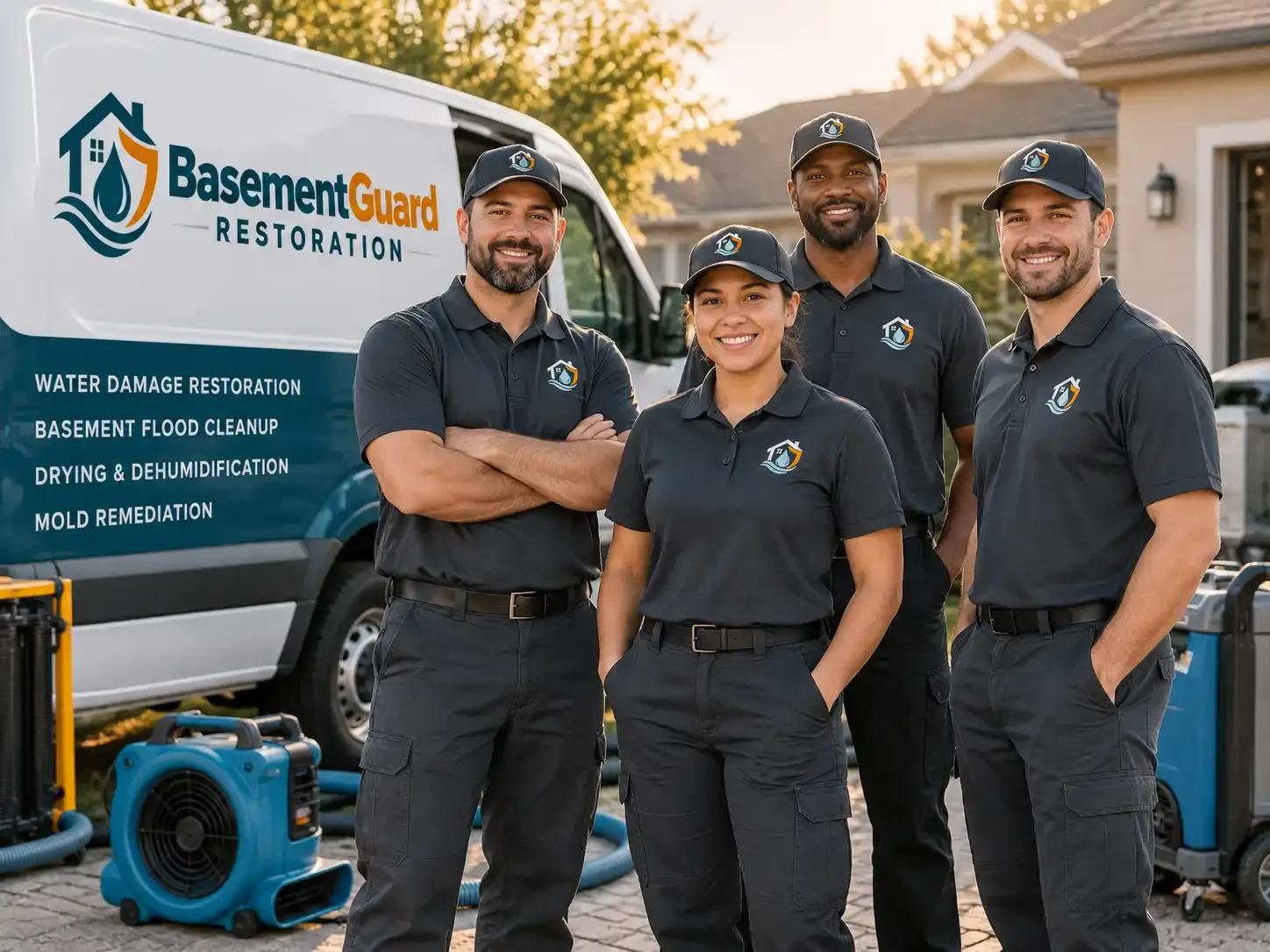 Basement Water Damage Restoration company in Winburne, PA